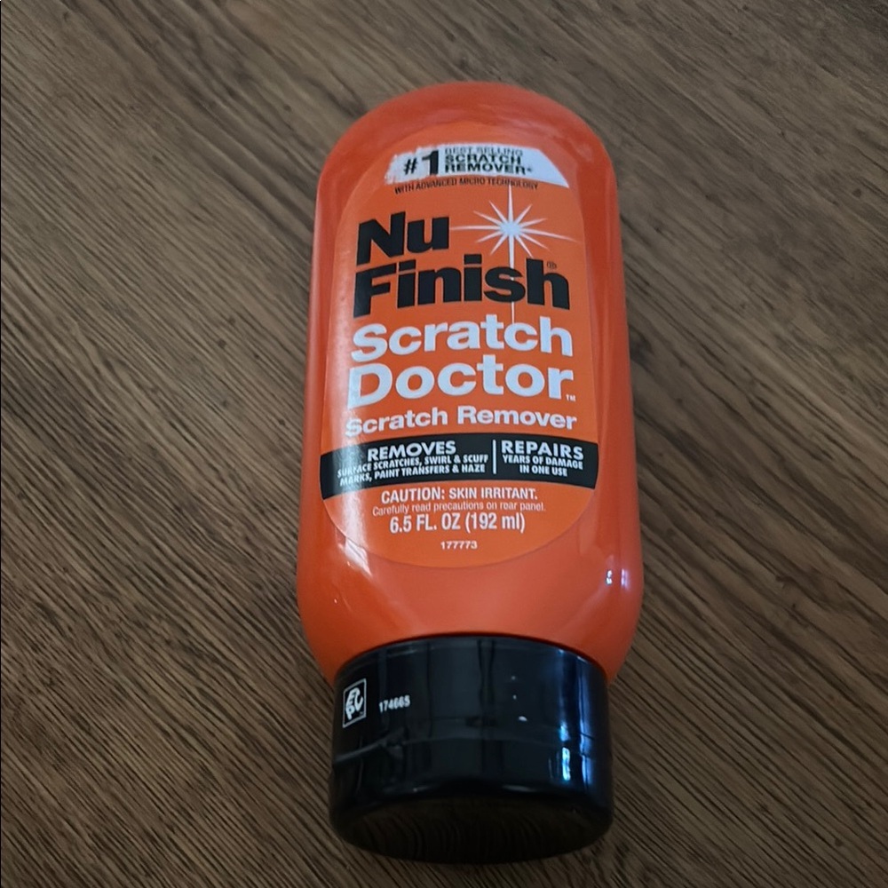 New! Nu finish scratch remover 6.6 oz - Picture 2 of 5